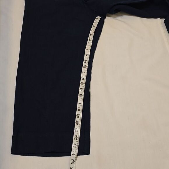 J. Jill love linen cropped pants size small - Picture 4 of 9